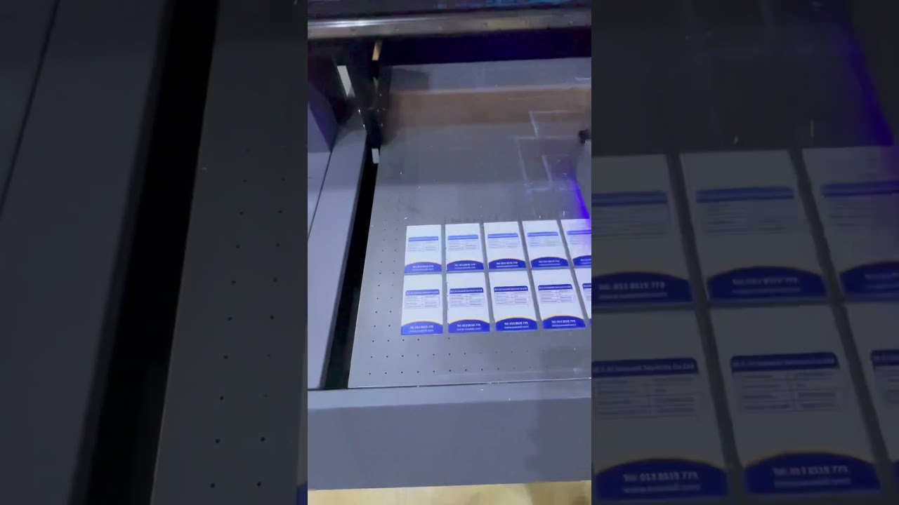 Id card printing with uv machine
