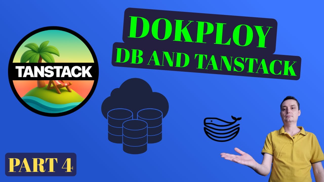 Размещайте свою базу данных и приложение как профессионал – PostgreSQL + TanStack на Dokploy!