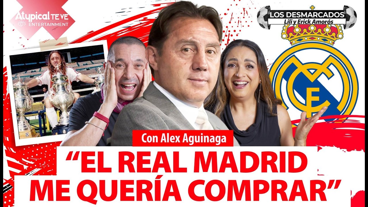 ¡HISTORIA SECRETA! Álex Aguinaga revela cómo estuvo cerca de fichar con el Real Madrid