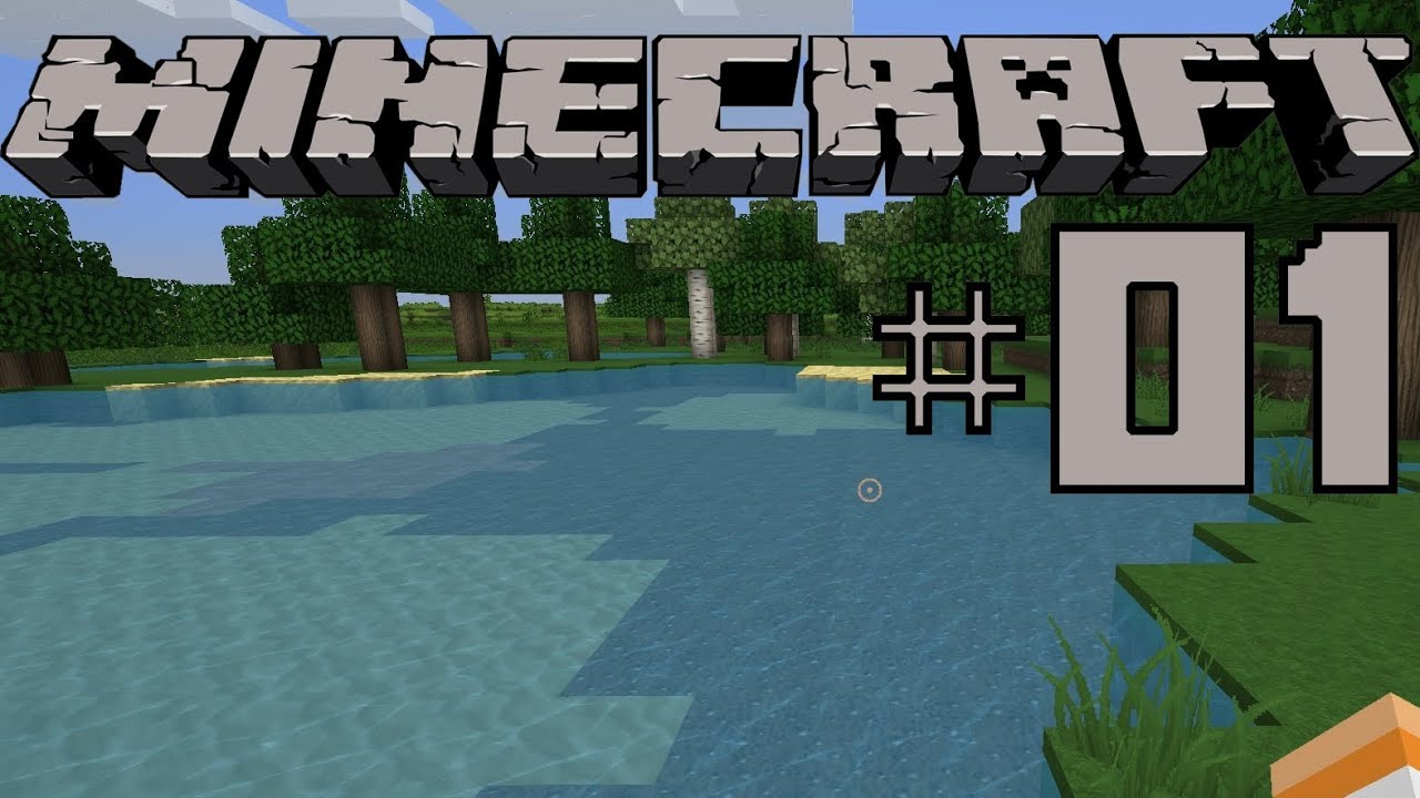 Let's Play Minecraft - #01 - Ein Haus am See