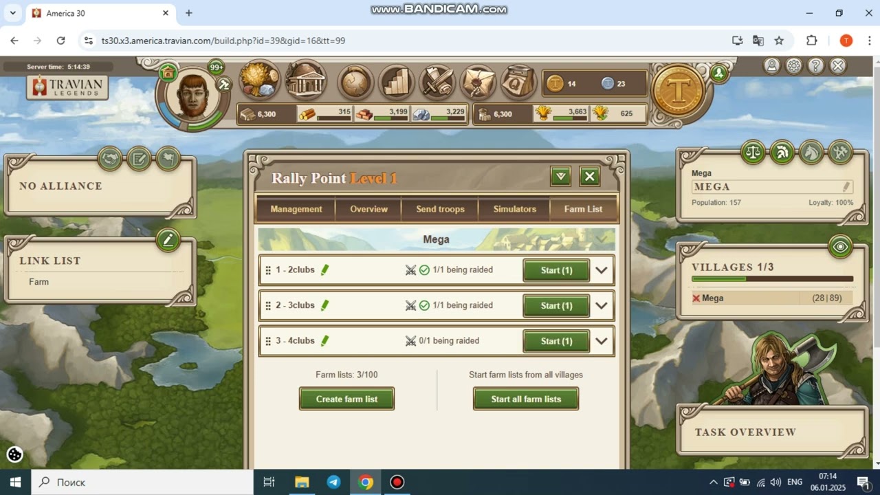 Travian Farming Bot 2025 (Browser extension).