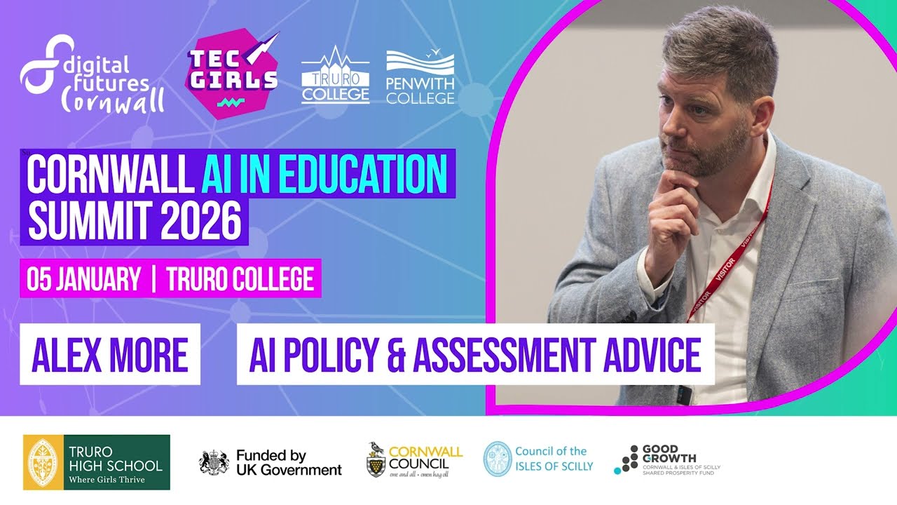 Cornwall in AI Education Summit 2026: Alex More Keynote