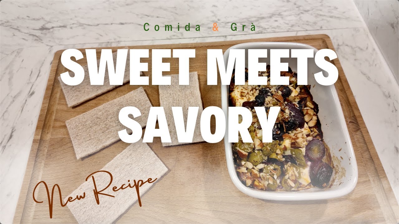 Sweet Meets Savoury I Grapes, Feta Cheese & Olives