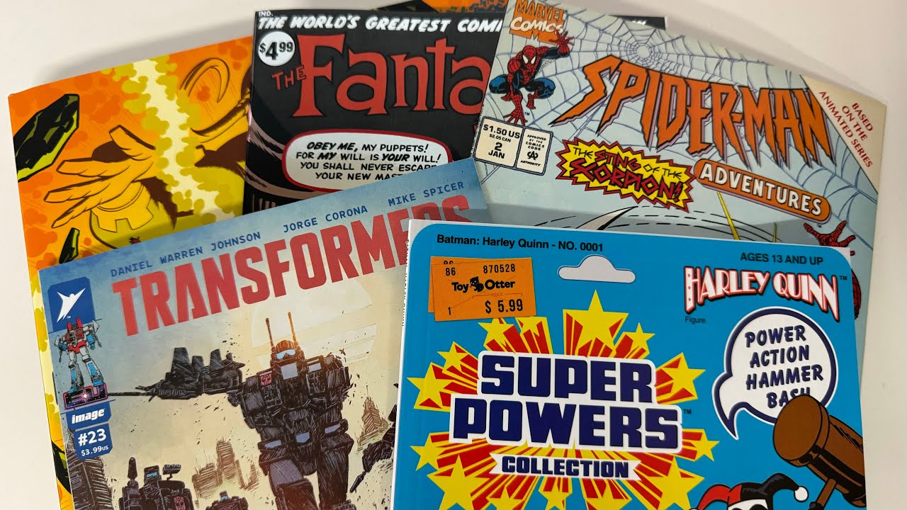 Comic Book Pickups August 13 2025 New Comics Wednesday NCBD Super Powers Avengers Transformers FF 