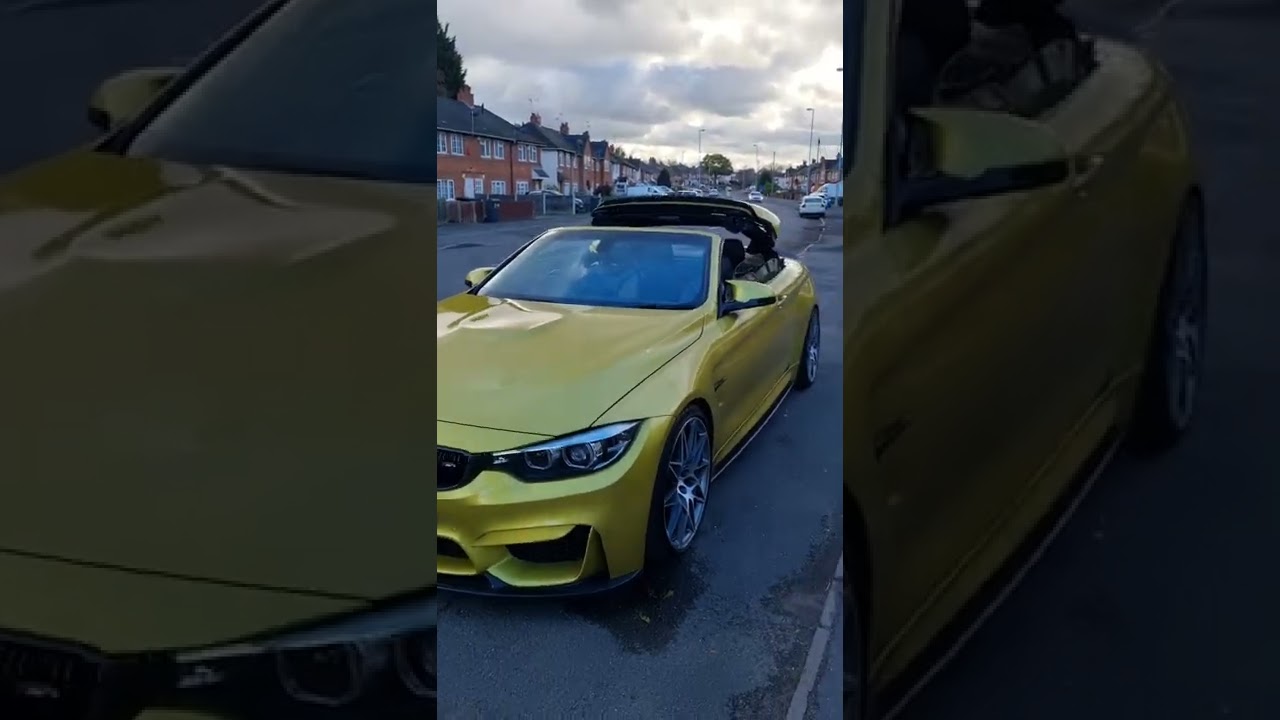 my M4 competition with a few mods including roof module and reverse camera