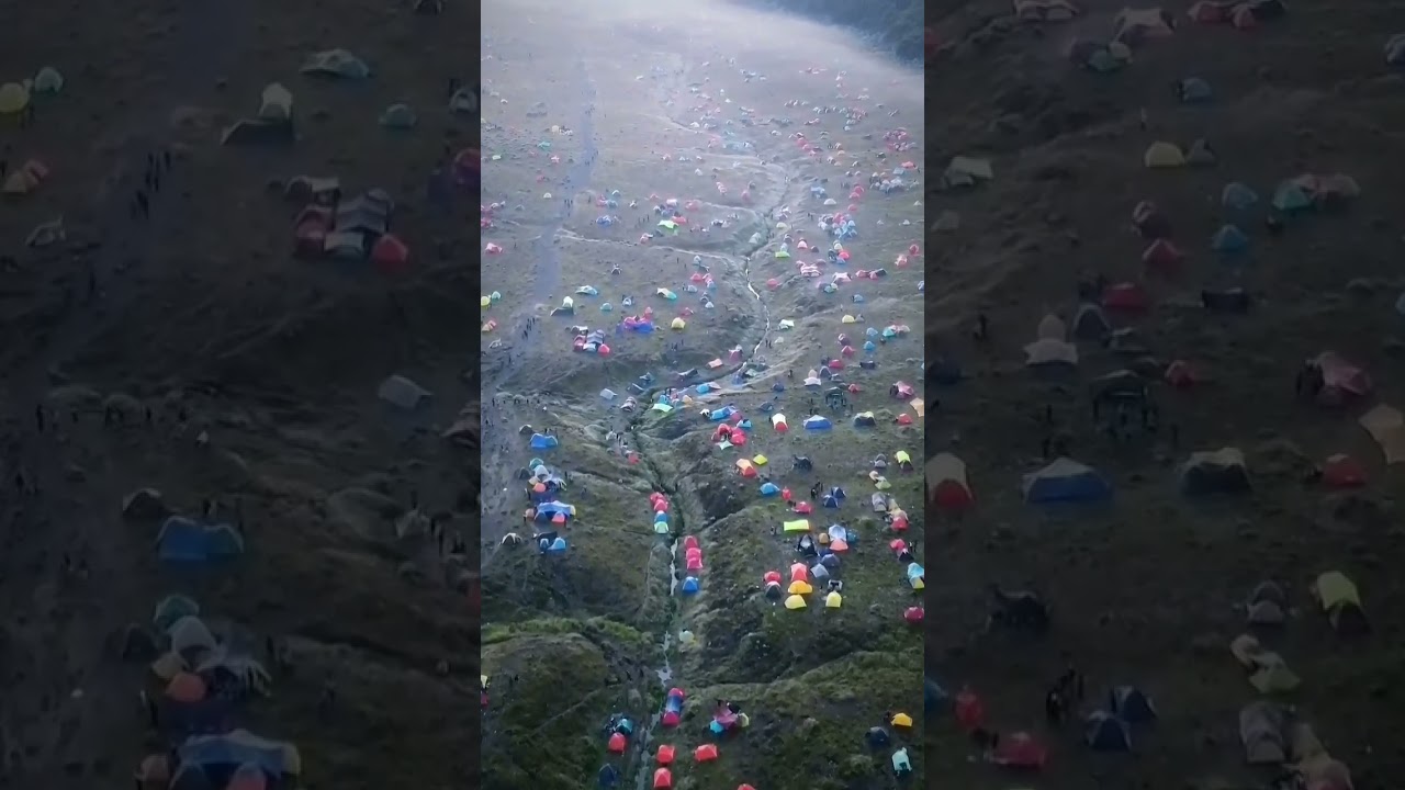 Udah kaya Pasar😁Gunung Gede Surken #feedshorts #shortvideo #shorts #gununggede #gununggedepangrango