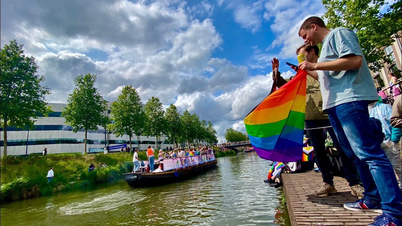 Canal pride in Utrecht 2025