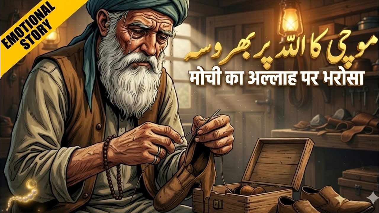 Ek Ghareeb Mochi Aur Allah Ki Madad | Dil Ko Chu Lene Wali Islami Kahani | Sabr Aur Nek Dil Ki Taqat