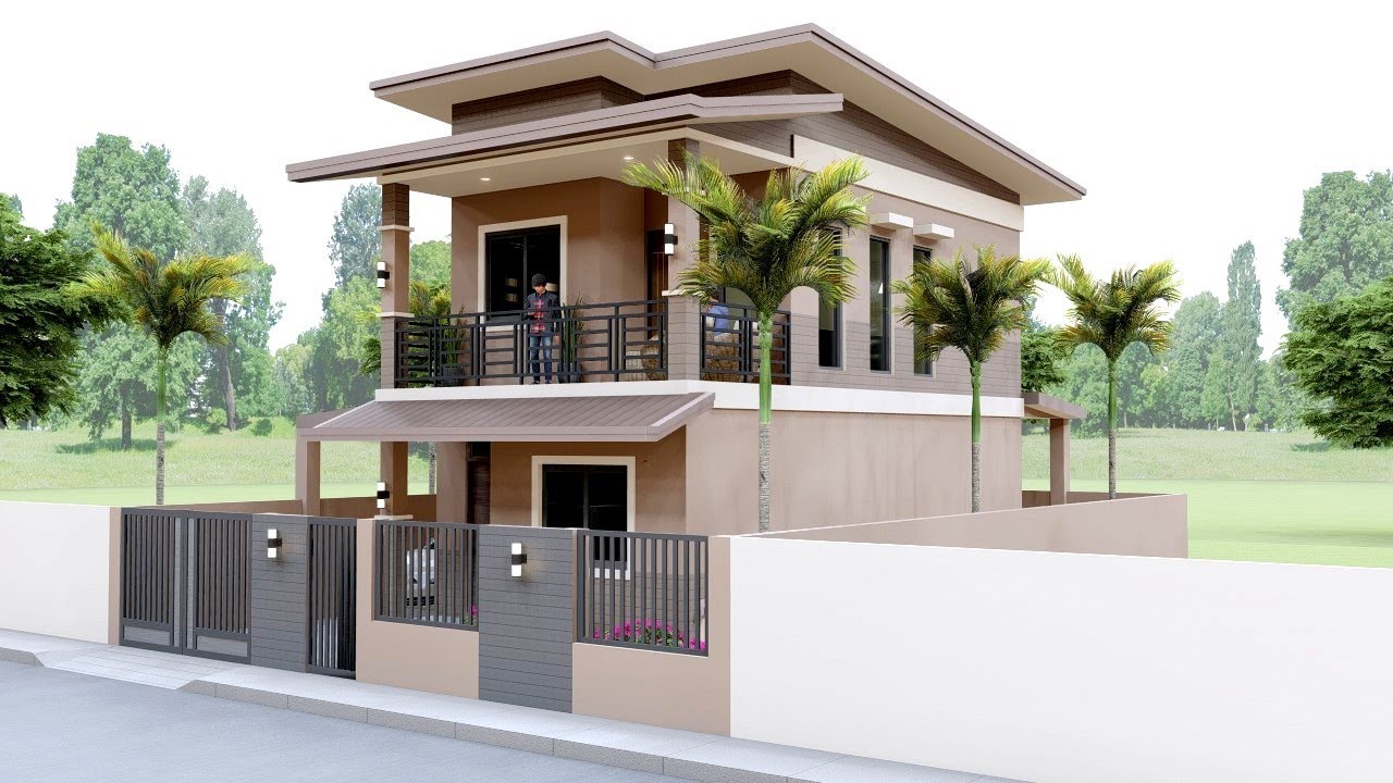 2 STOREY SMALL HOUSE DESIGN | 5 X 9 METERS | 3 BEDROOM