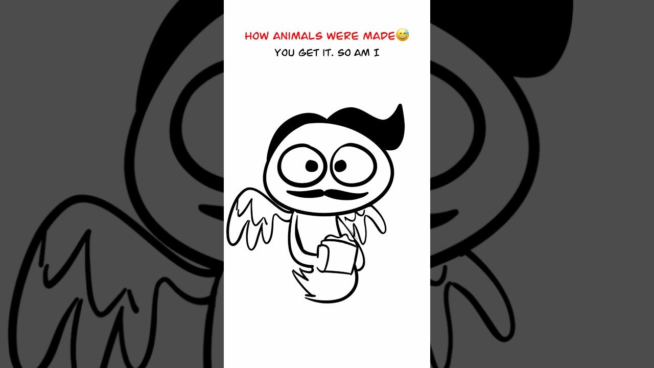 Animal Designs 😅 (Animation Meme) Anim: ​⁠​⁠@Cartoonimation  #shorts