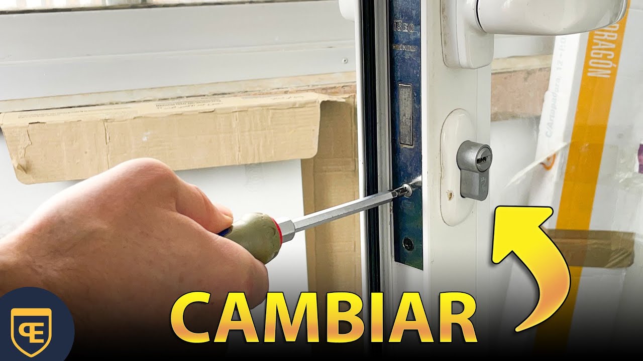 ¿Como CAMBIAR un Bombín de Casa? (Puerta Blindada, Dierre..)