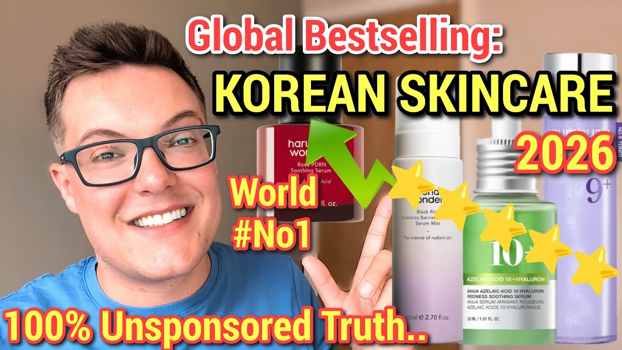 K-SKINCARE WORLD RANKINGS 2026 - Bestselling Korean Skincare Reviewed