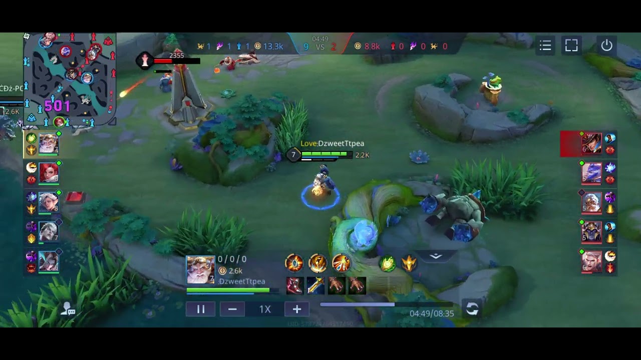 เล่นเกมคลายเครียด ROV ช่วงเลือกตัวเห็นแววว่าทีมสุ่มนี้ไม่น่าไปรอด แต่รอดเฉย
