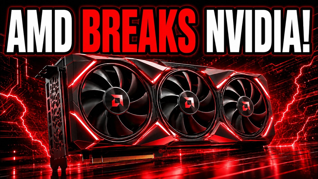 AMD наконец-то может потеснить Nvidia на рынке игровых видеокарт!