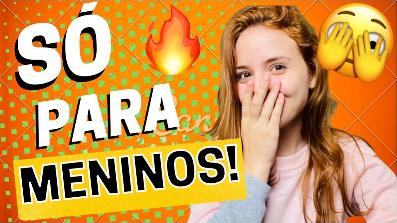 🥵PAPO ÍNTIMO - SÓ COM MENINOS | SOBRE MENINAS, NAMORO, PUREZA E MAIS 🔥