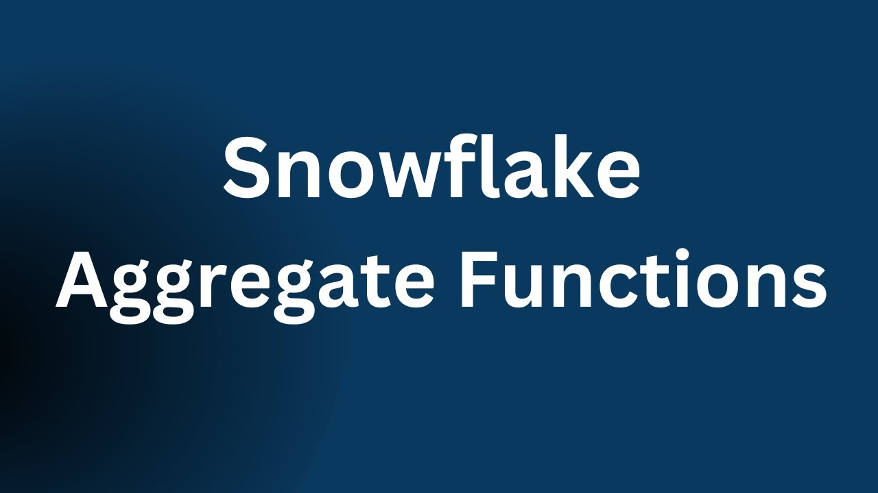 Aggregate Functions in SQL | Group By All | SQL Videos | Group by 1,2