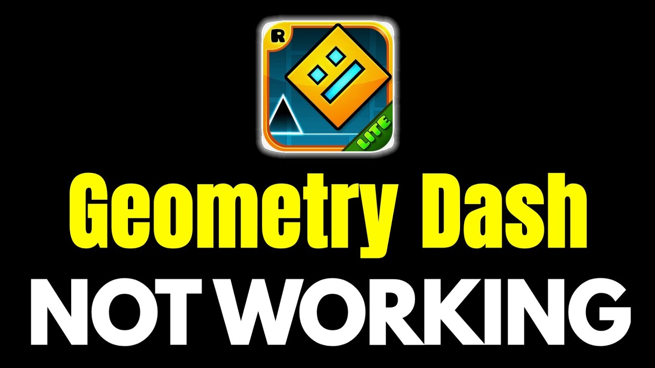 How to fix Geometry Dash Lite not working on android | Geometry dash lite not working problem 