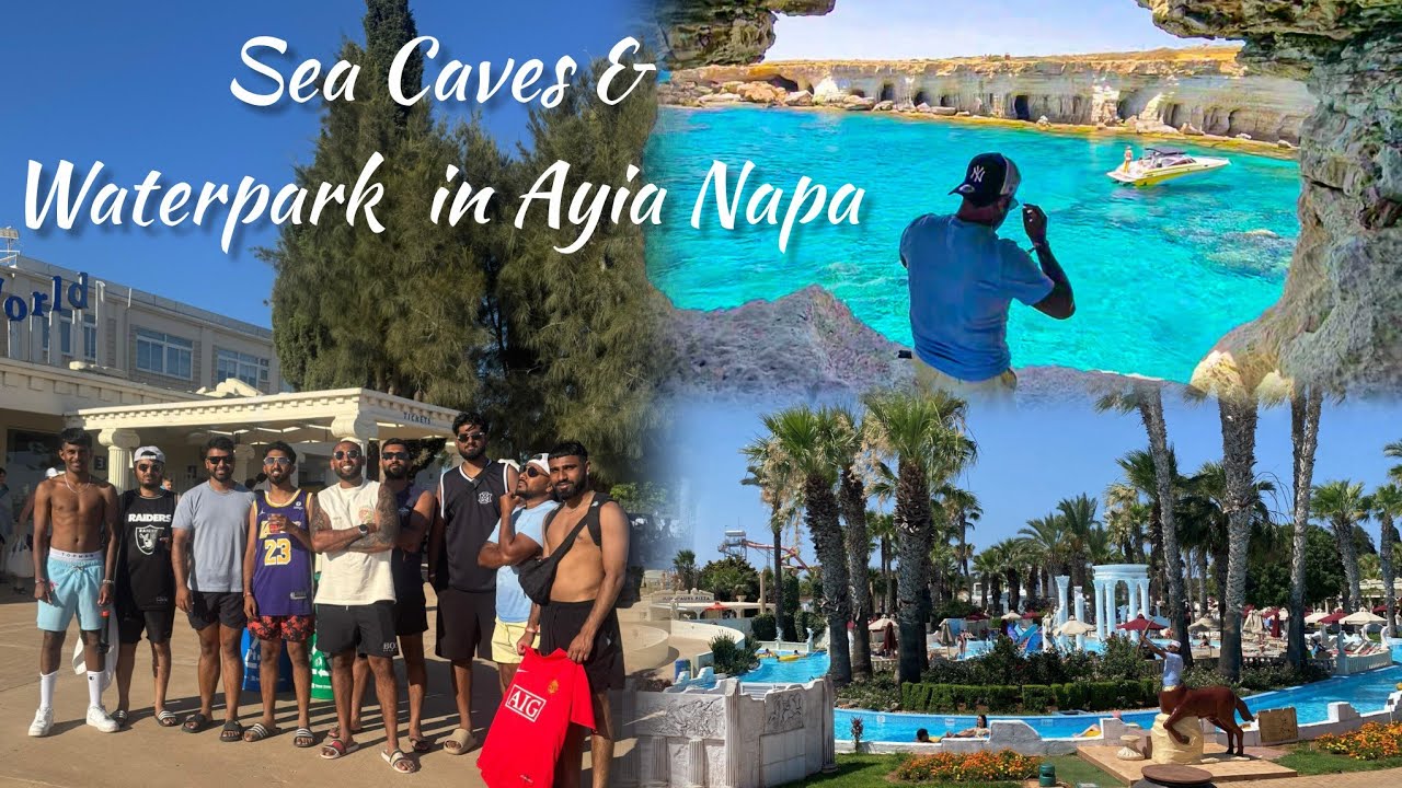 Sea Caves, Blue Lagoon & Thrilling WaterWorld Adventure, Ayia Napa, Cyprus, 2025