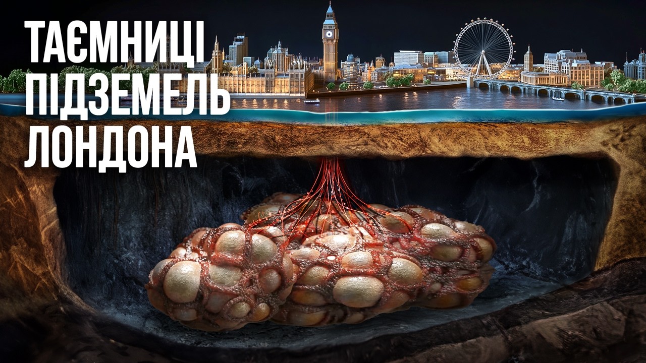 Що ховається під Лондоном? Прихований світ під землею