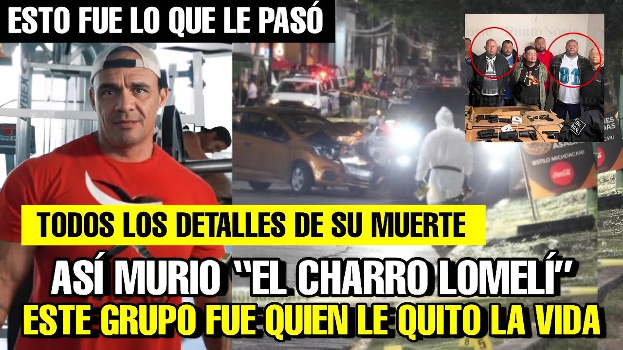 ESTE GRUPO TERMINO CON SU VIDA, ASI MURIO EL CHARRO LOMELÍ LA VERDAD DE SU FALLECIMIENTO