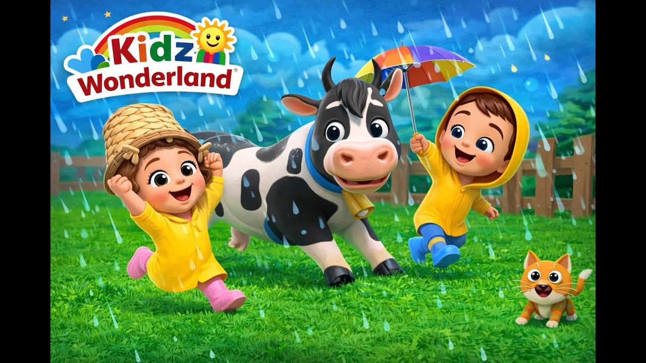 Rain Rain Go Away | Cocomelon Style Nursery Rhyme | Kids Songs for Toddlers & Preschool Learning