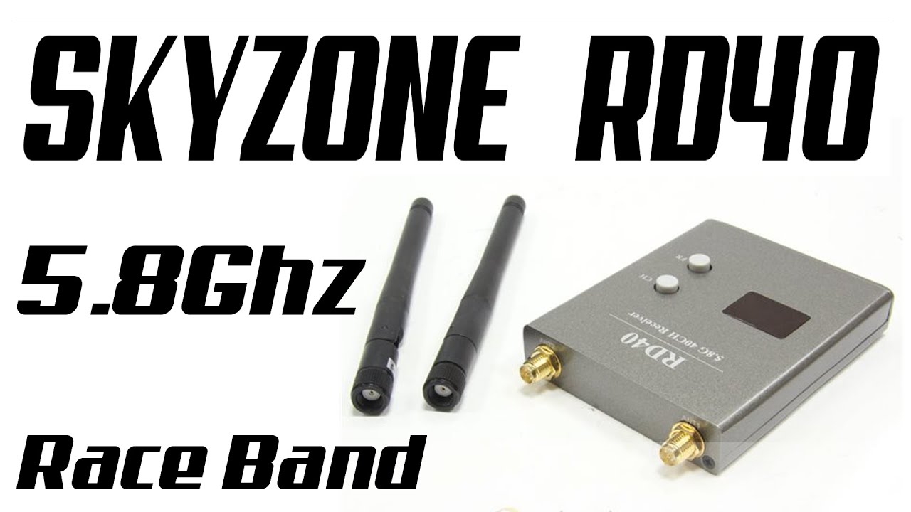 Skyzone RD40 FPV 5.8G 40CH Receptor Diversity drones de carreras Banggood.com