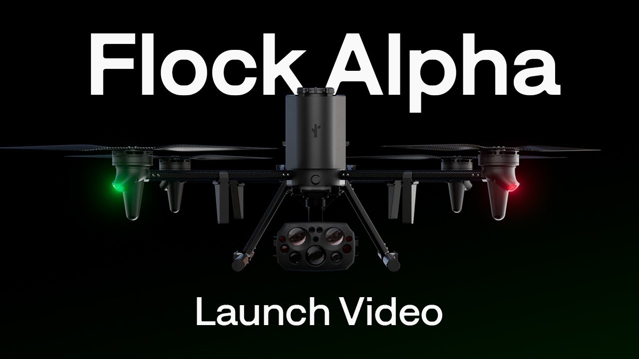 Flock Alpha is here. The fastest DFR drone ever.