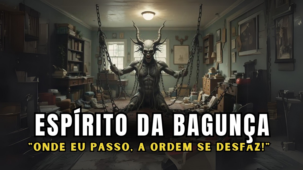 🔴 A VERDADE sobre o ESPÍRITO DA BAGUNÇA, arrume urgente sua casa!
