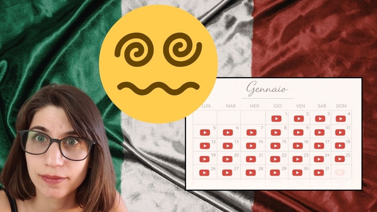 Cosa ho imparato facendo un video al giorno per un mese | Italian Listening with double subtitles