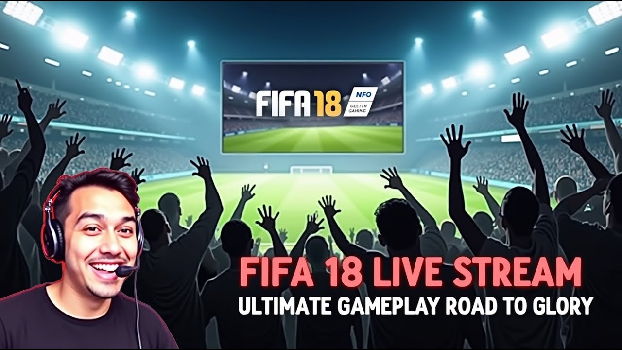 FIFA 18 Live Stream 🎮 | Ultimate Gameplay | Road to Glory | Geeth Gaming | Commentary