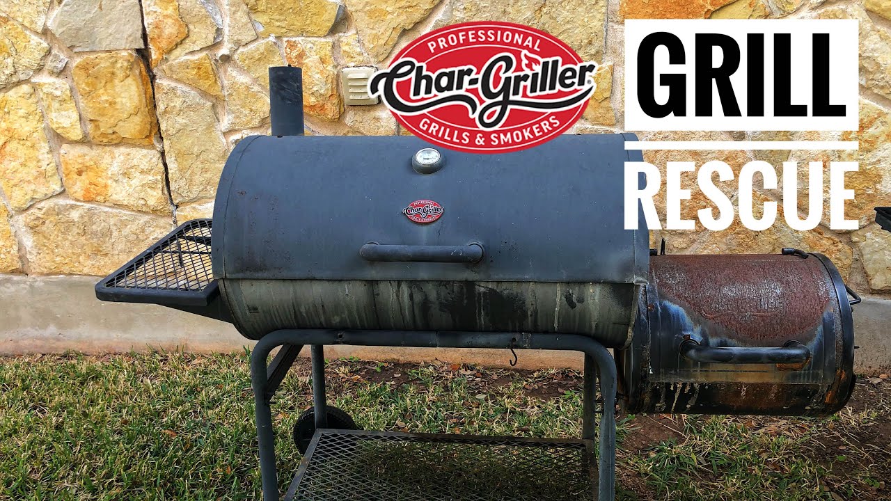 Char-Griller Smokin' Champ Grill Rescue