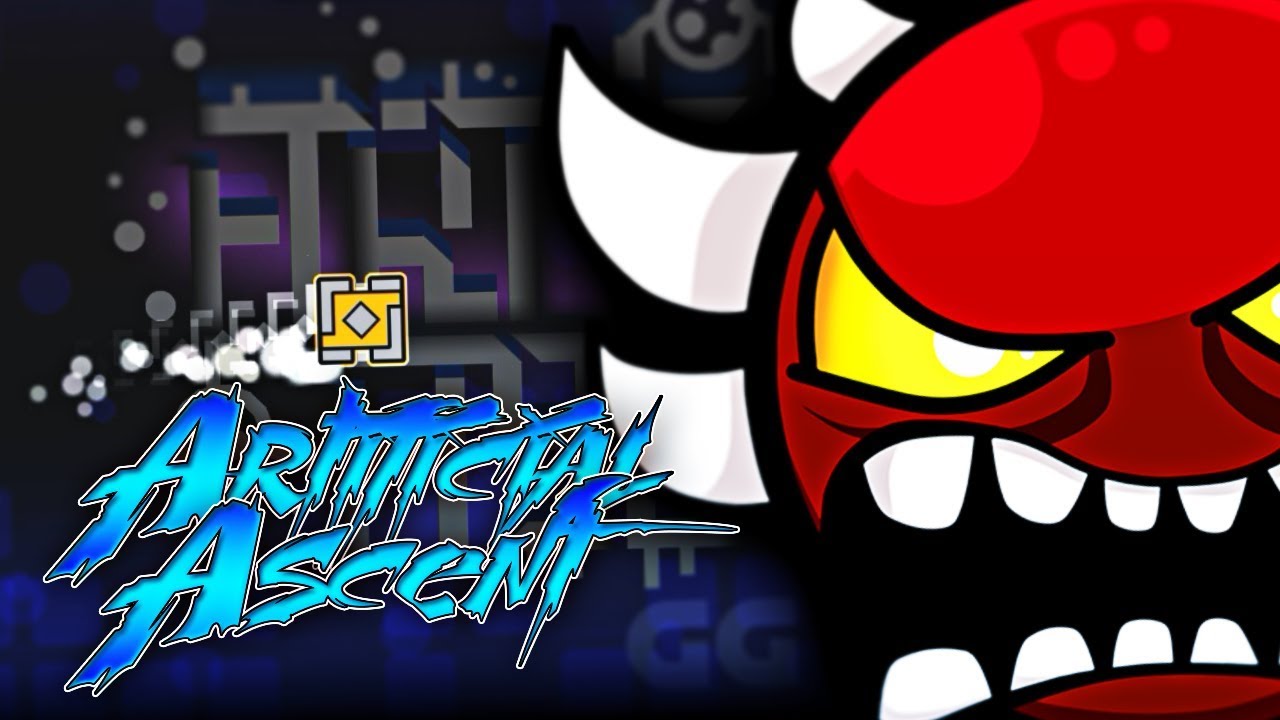 Artificial Ascent 100% by Viprin & more || Geometry Dash | SoulsTRK