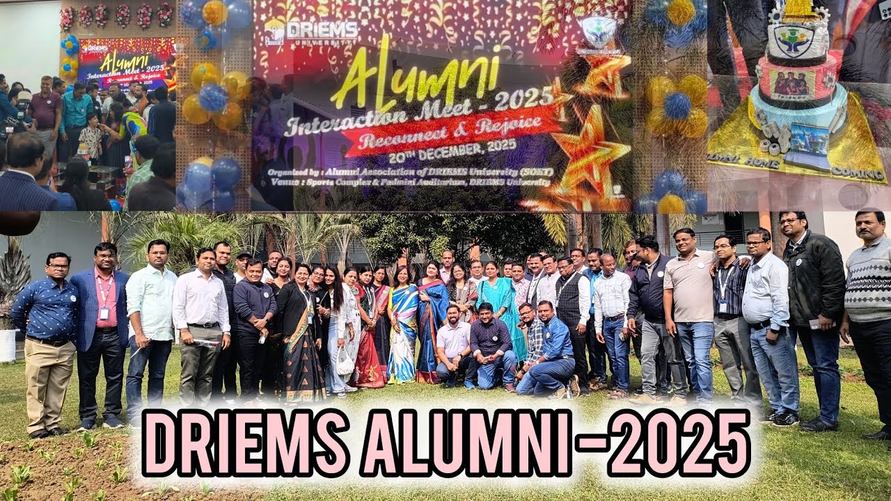 DRIEMS Alumni meet 2025 .... Memories to cherish for life 💓#collegelife #reunion #friendship 