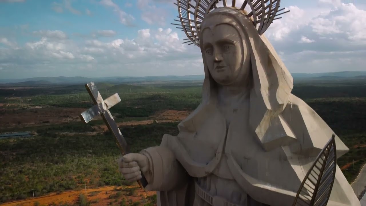 Estátua de Santa Rita de Cássia (SANTA CRUZ/RN) 4K