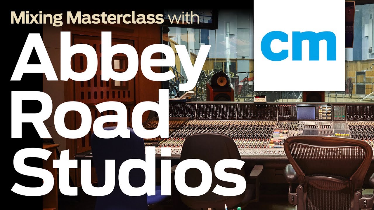 Mixing Masterclass with Abbey Road Studios | Studio Tour & Drum Mixing
