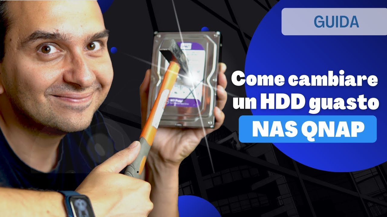 Guida come sostituire un HDD rotto - QNAP TS932PX Creazione RAID e simulazione GUASTO disco