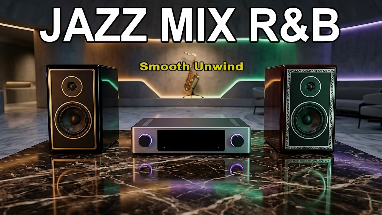 Smooth Jazz & Soul R&B Instrumental – Warm Sax & Guitar Melodies for Peaceful Evenings