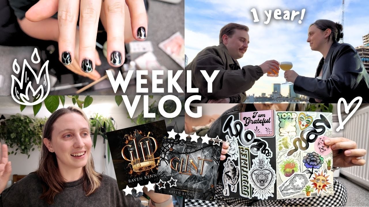 Тату-конвенция, DIY 🔥 Ногти, IKEA и наш еженедельный блог о первой годовщине 💖