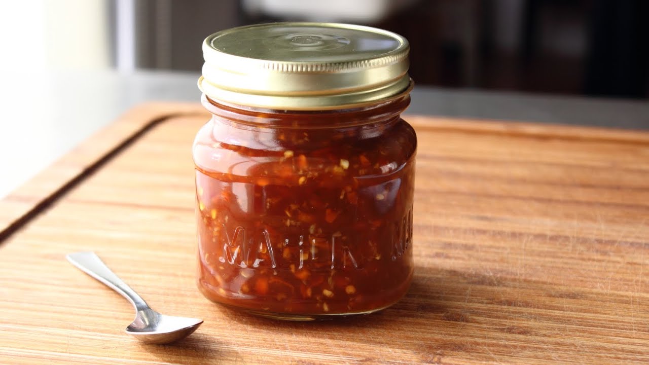 Thai-Style Sweet Chili Sauce Recipe - How to Make a Sweet & Spicy Chili Dipping Sauce