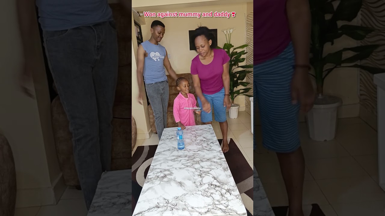Won against mummy and daddy ❣️ 