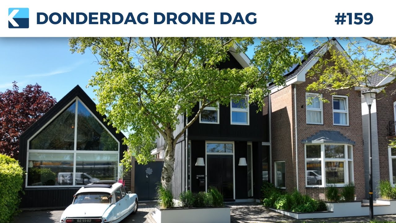 Dronevideo: Plantsoen 12 & 13, Schagen