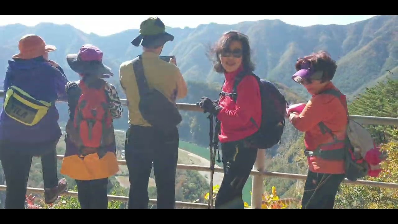 백룡동굴 주차장  1.7km 동강 칠족령 전망대 와 하늘벽 구름다리 산행 기록 백운산  강원도 멋진조망 볼수 있는 추천 장소 둘레길 추천 가볼만한곳