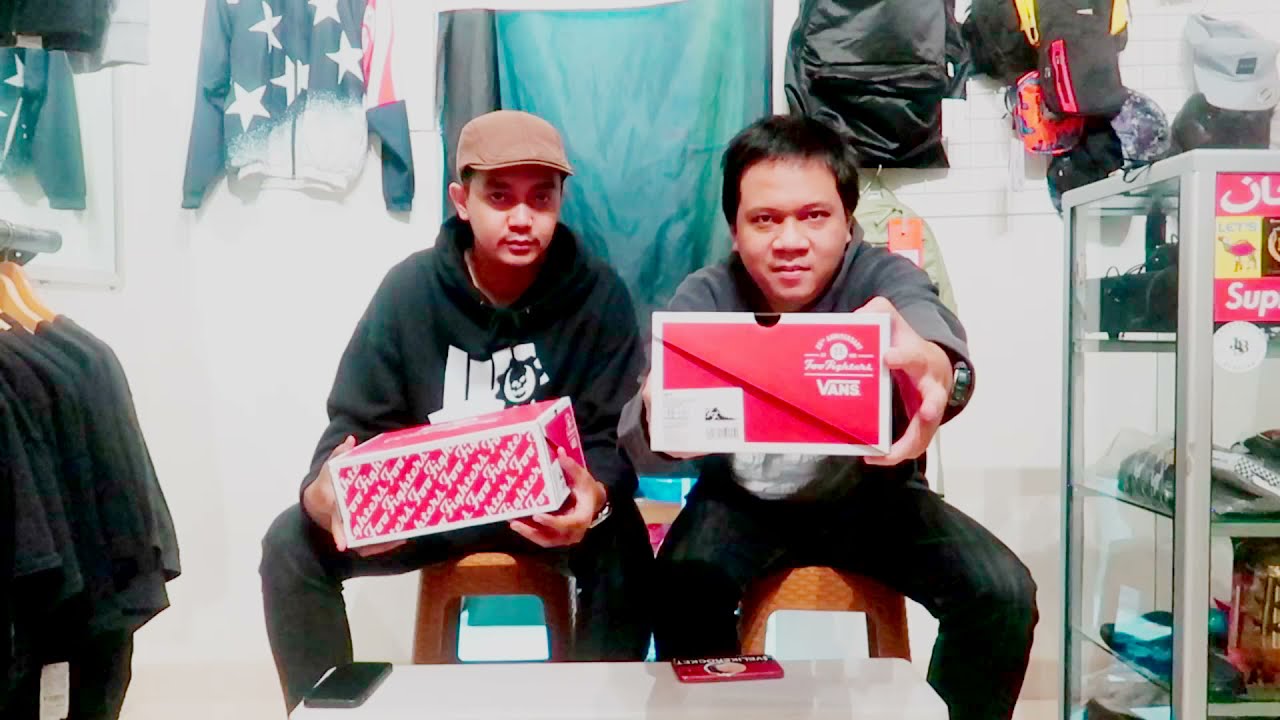 REVIEW RILISAN TERBARU DARI VANS COLLABS DENGAN FOO FIGHTERS #IOREVIEW #IOFAMILY