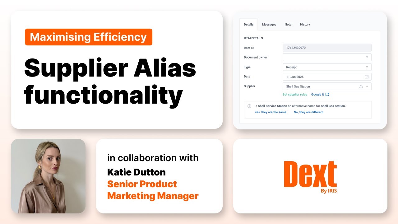 Maximising Efficiency: Detect supplier aliases with AI-driven Bookkeeping automation in Dext