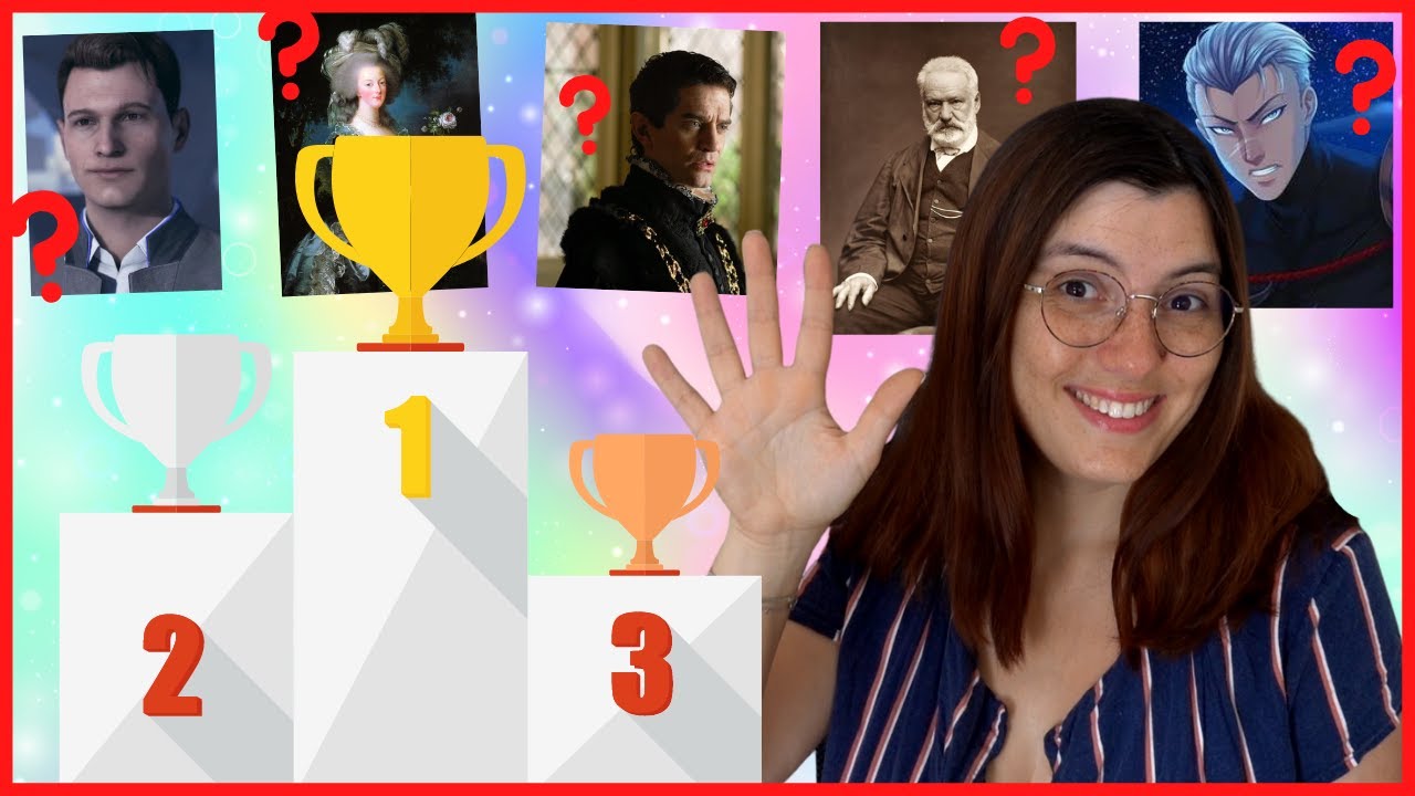 TOP 5 de trois de mes passions ... mes modos sont des filous (oui j'aime bien le mot filou :p)