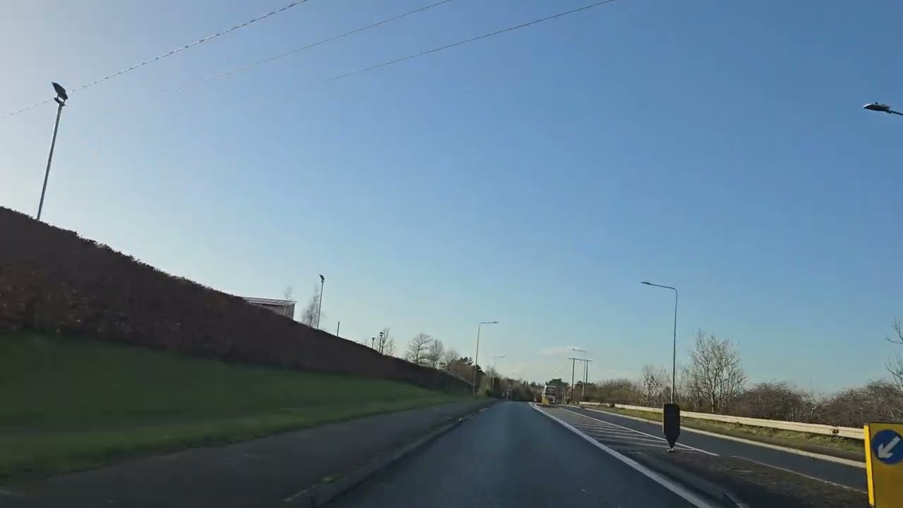 Long Distance Drive 1080p | Smartphone Windshield POV