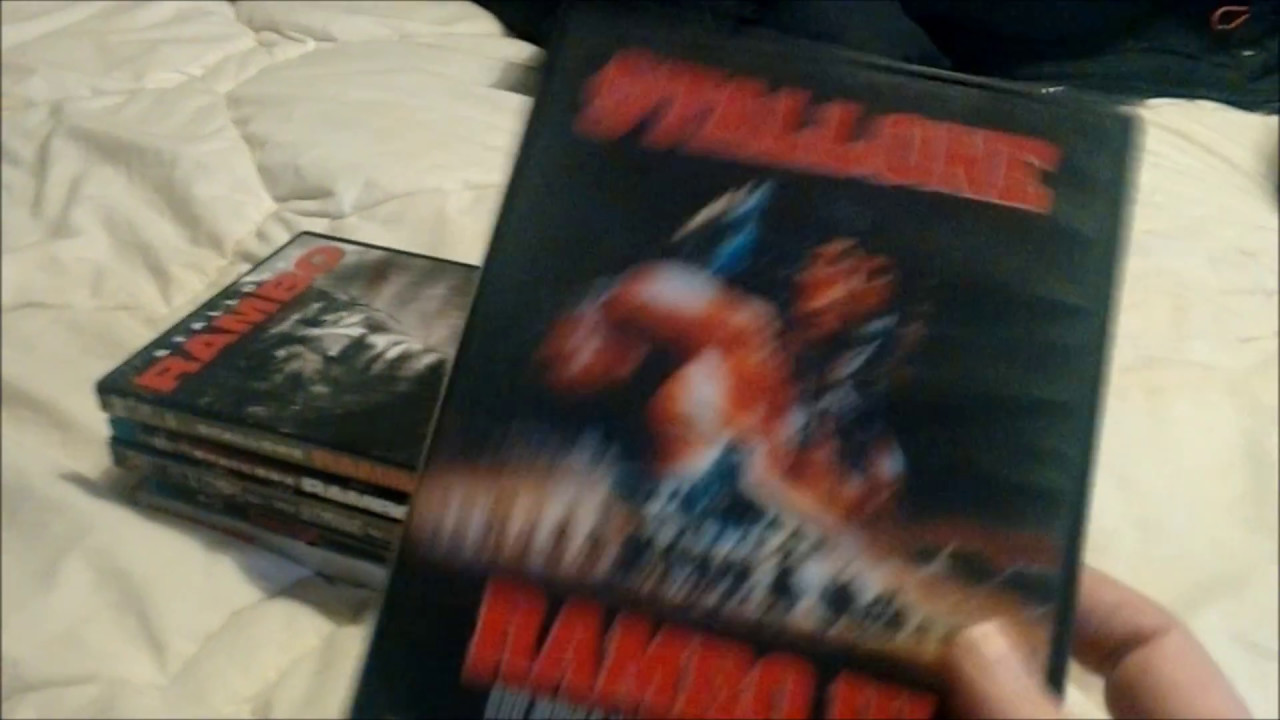 My Sylvester Stallone dvd collection