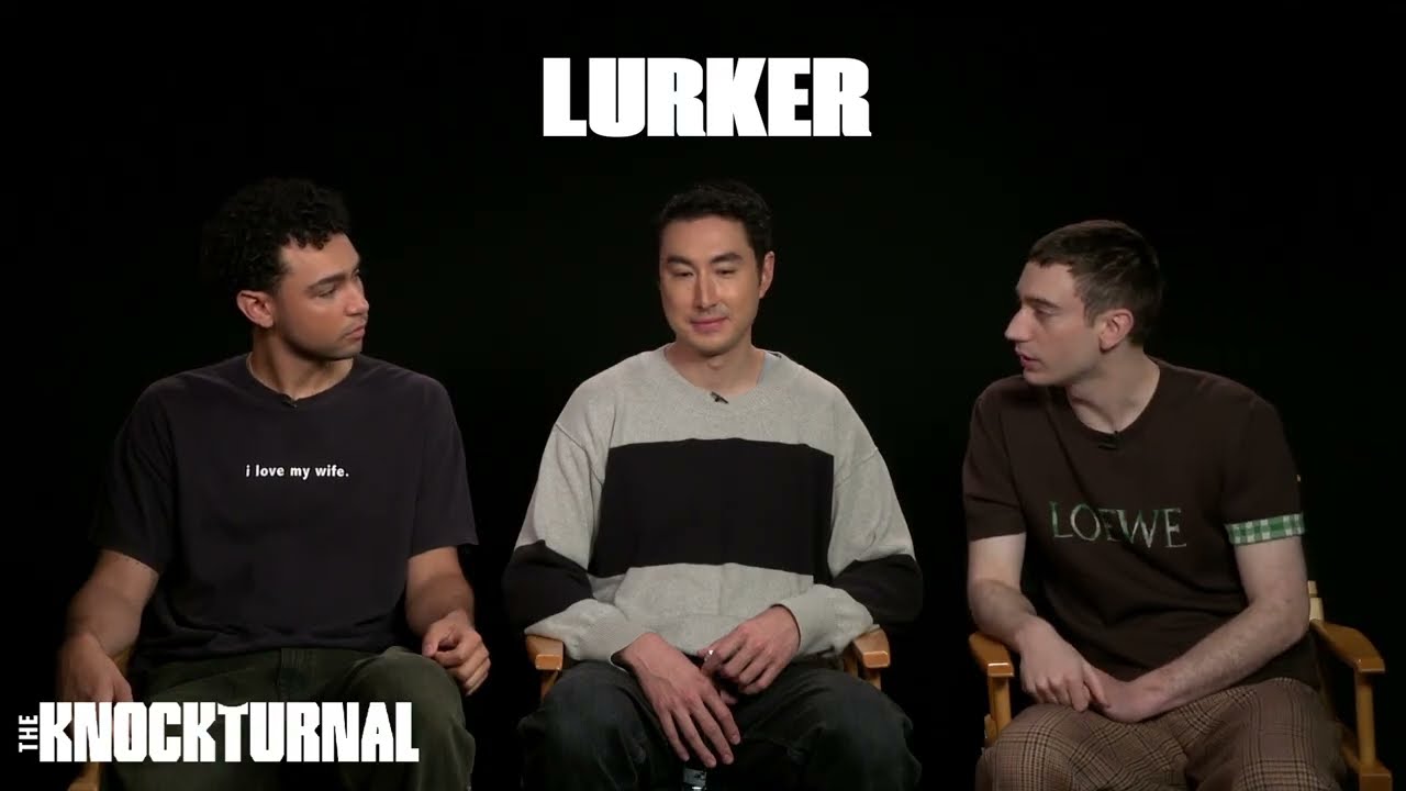 Archie Madekwe, Alex Russell & Théodore Pellerin Talk New Movie 'Lurker'
