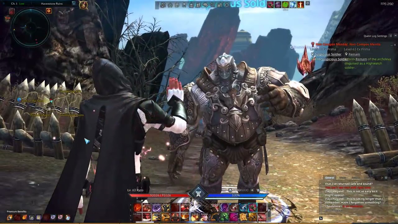 Tera Agaia Warrior Castanic Misiones Español #20