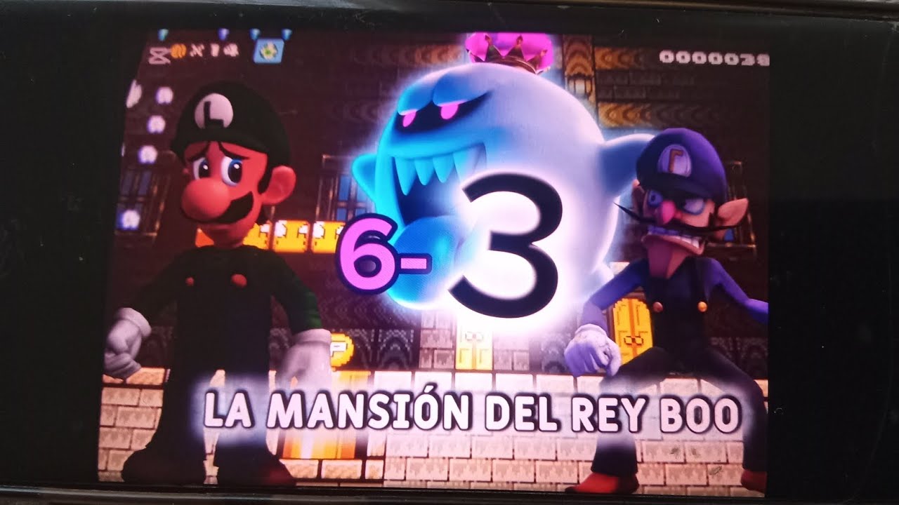 Nivel 6-3 la mansión del Rey Boo👻🪦👑🍄(Super Mario Maker 2).